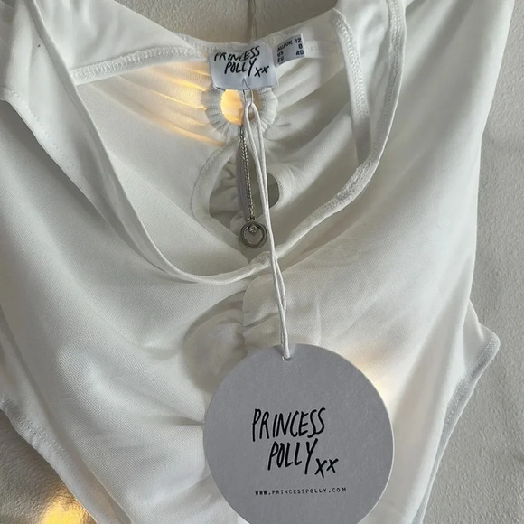 Princess Polly O Ring Mesh Lined Halter Bodysuit​​​​​​​ - Picture 6 of 6